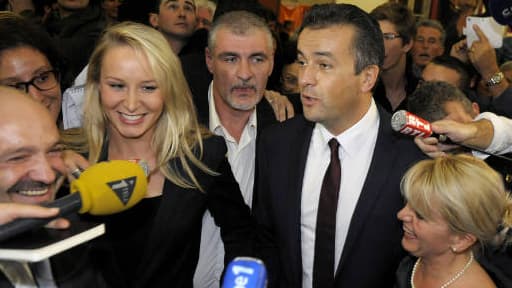 Marion Maréchal-Le Pen a félicité Laurent Lopez qui a remporté dimanche l'élection cantonale partielle de Brignoles avec 53,9% des voix.