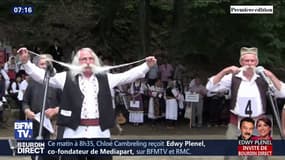 Le concours de la plus longue moustache avait lieu dimanche à Rekovac, en Serbie