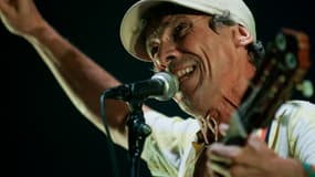 Manu Chao en concert en Espagne, le 30 août 2015