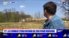 Seine-et-Marne: le combat d'un patron de zoo pour rouvrir