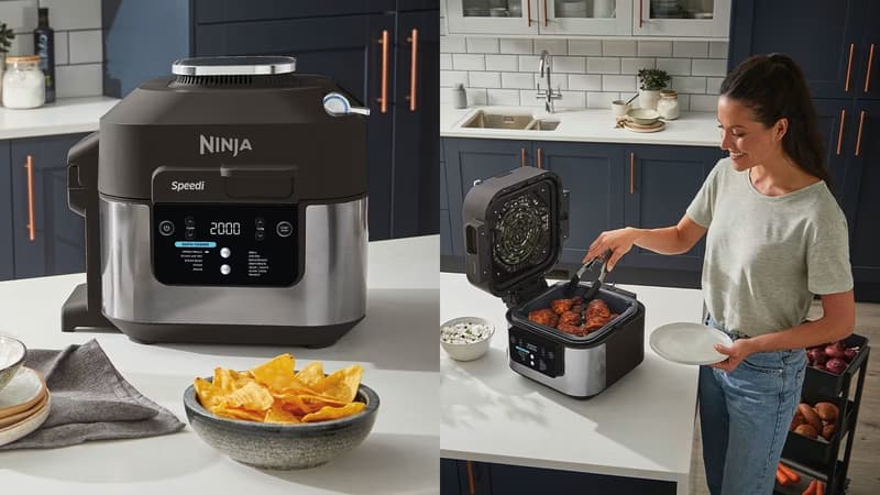 Le site Ninja met la barre très haute en affichant cette promo sur son multicuiseur 12 en 1