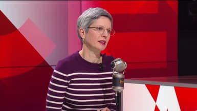 Sandrine Rousseau, députée EELV, le 7 février 2023 sur BFMTV