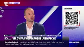 Manuel Bompard estime qu'il n'y a "aucune ambiguïté" de LFI dans la lutte contre l'antisémitisme
