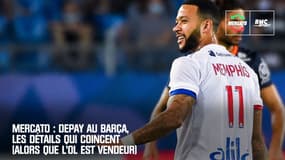 Mercato : Depay au Barça, les détails qui coincent (alors que l'OL est vendeur)