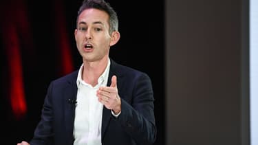 Ian Brossat lors d'un débat le 11 avril 2019 à Paris.