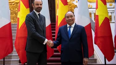 Edouard Philippe est actuellement en visite au Vietnam.