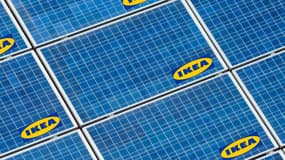 En association avec l'installeur SolarCentury, Ikea a décidé de vendre au Royaume-Uni des panneaux solaires (image d'illustration)