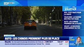 Auto : les chinois prennent plus de place