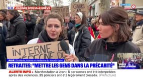 Retraites : une réforme qui va "mettre les gens dans la précarité" pour cette interne à Lyon