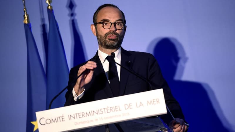 Edouard Philippe le 15 novembre 2018 à Dunkerque. 