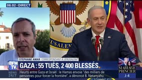 55 Palestiniens tués à Gaza: "Israël se sent en état de légitime défense" 