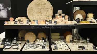 Un plateau de fromage à Nancy, pour une tentative de record du monde du plus grand plateau de fromage du monde.
