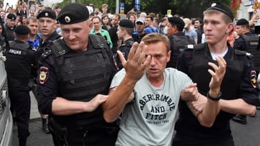 L'opposant Alexeï Navalny arrêté lors de manifestations le 12 juin 2019