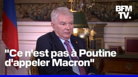  Ukraine, Macron… L'interview complète d'Alexey Meshkov, ambassadeur de Russie en France