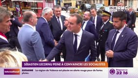 Sébastien Lecornu peine à convaincre les socialistes
