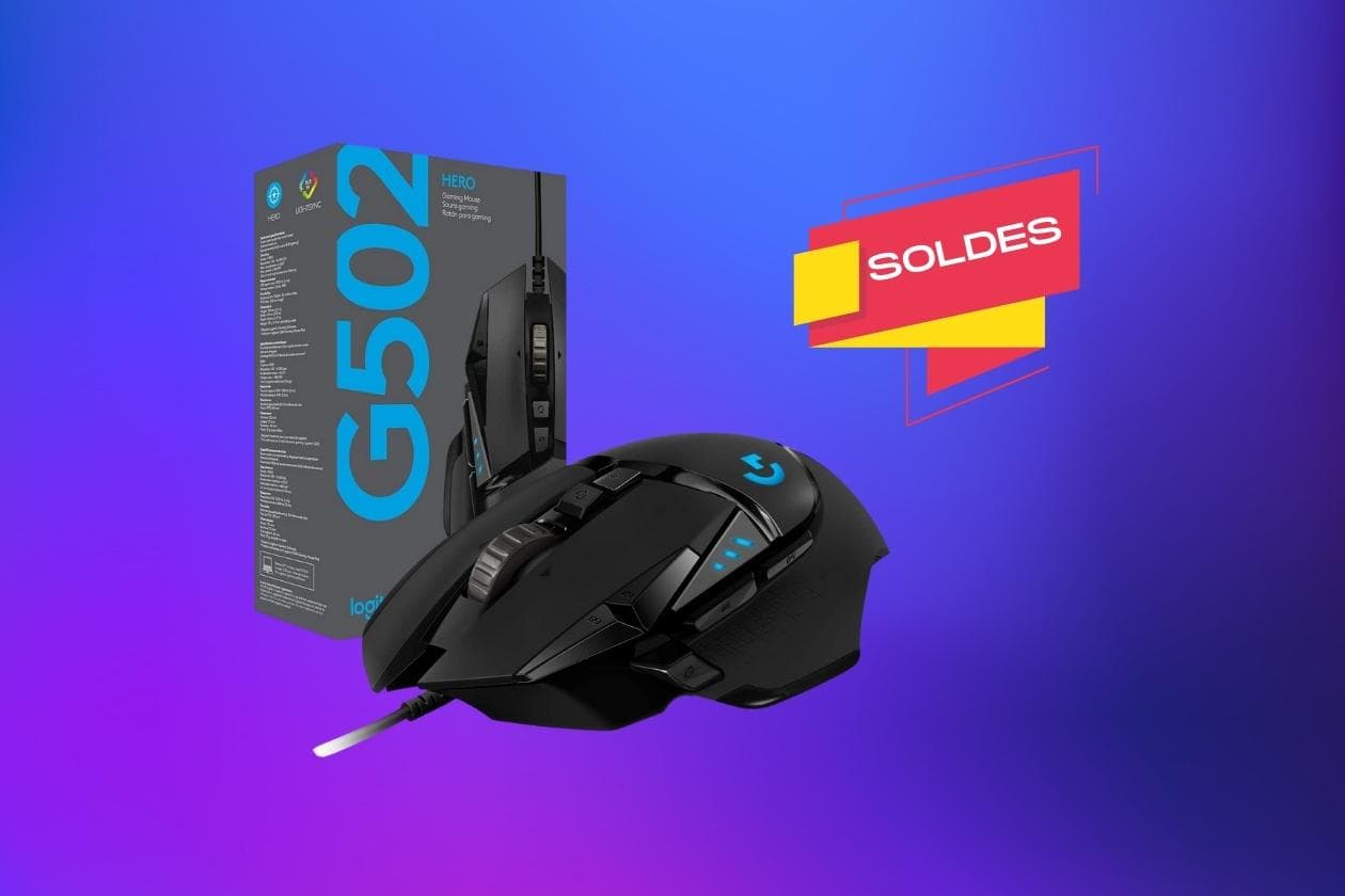 Logitech G502 Hero : la souris gamer est au meilleur prix sur