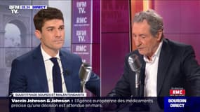 Aurélien Pradié face à Jean-Jacques Bourdin sur RMC et BFMTV