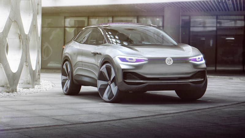 Volkswagen poursuit son incursion dans l'électrique avec un SUV, l'ID Crozz concept.