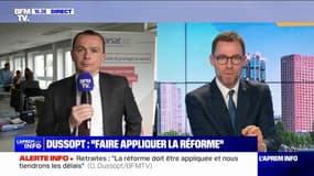 Olivier Dussopt: "Nous tiendrons les délais" pour mettre en œuvre la réforme des retraites