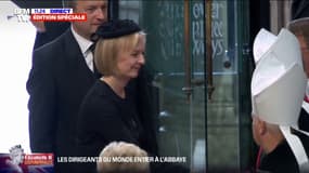 Funérailles d'Elizabeth II: Liz Truss, la Première ministre britannique en exercice, est arrivée à Westminster