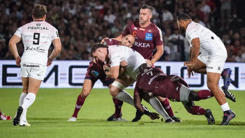Le match de la 1e journée de Top 14 entre l'UBB et le Stade Toulousain, le 4 septembre 2022