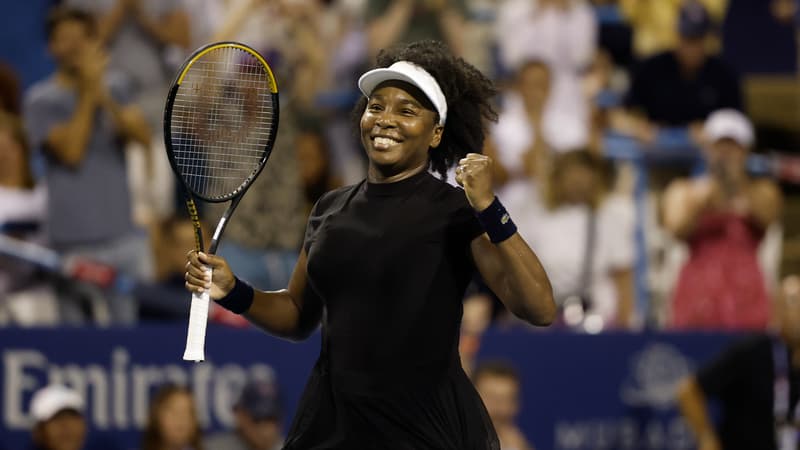 Tennis: le come-back fou de Venus Williams, victorieuse à 45 ans, de la 35e mondiale