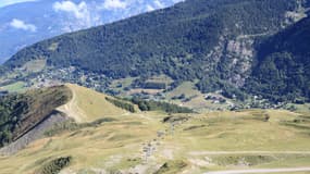 Vue sur l'Alpes du Grand Serre