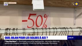 Aix-en-Provence: des soldes satisfaisantes pour les commerçants