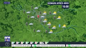 Météo Paris-Île-de-France du mercredi 14 décembre 2016: Un ciel totalement dégagé pour cet après-midi