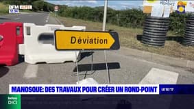 Manosque: des restrictions de circulation pour la construction d'un giratoire