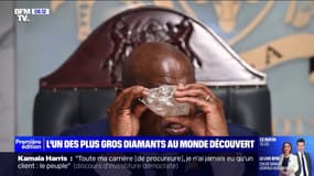 Le deuxième plus gros diamant au monde découvert au Botswana