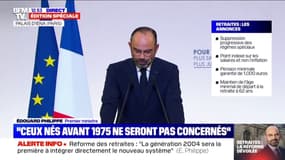 Retraites: "Le niveau de retraite des enseignants sera sanctuarisé" déclare Édouard Philippe