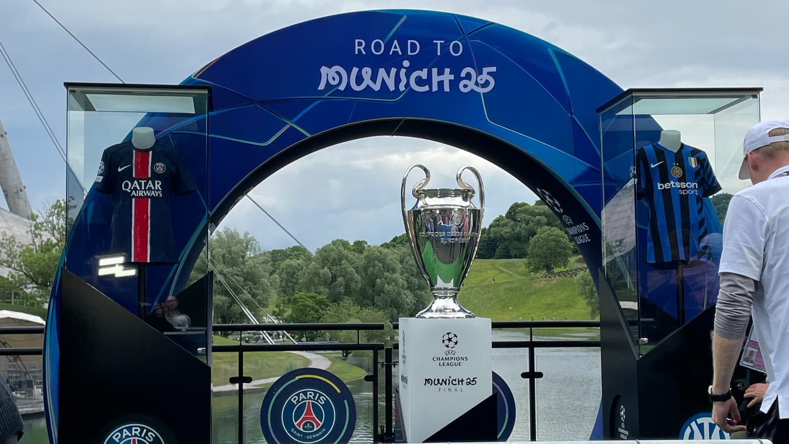 La ville de Munich en mode Ligue des champions, à deux jours de la finale PSG-Inter, 29 mai 2025 La ville de Munich en mode Ligue des champions, à deux jours de la finale PSG-Inter, 29 mai 2025