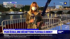 Paris: plus écologique, une déchetterie fluviale à Bercy