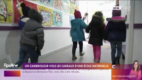 Un cambrioleur vole les cadeaux d'une école maternelle