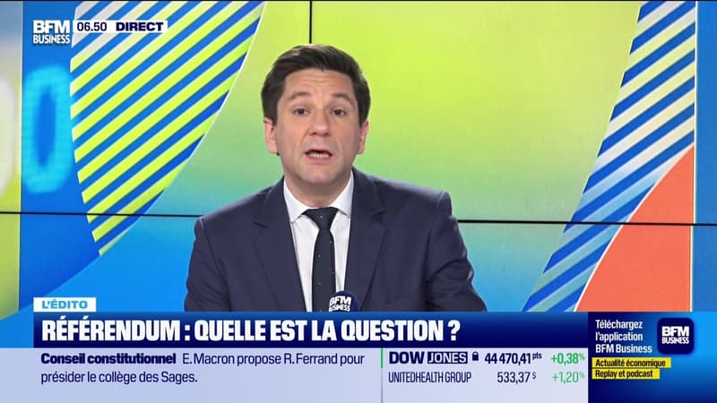 L'Edito de Raphaël Legendre : Référendum, quelle est la question ? - 11/02