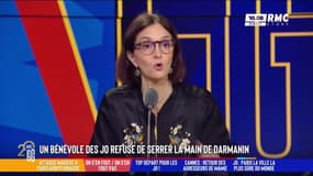 Un bénévole des JO refuse de serrer la main de Darmanin