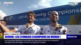 Aviron: deux Lyonnais champions du monde