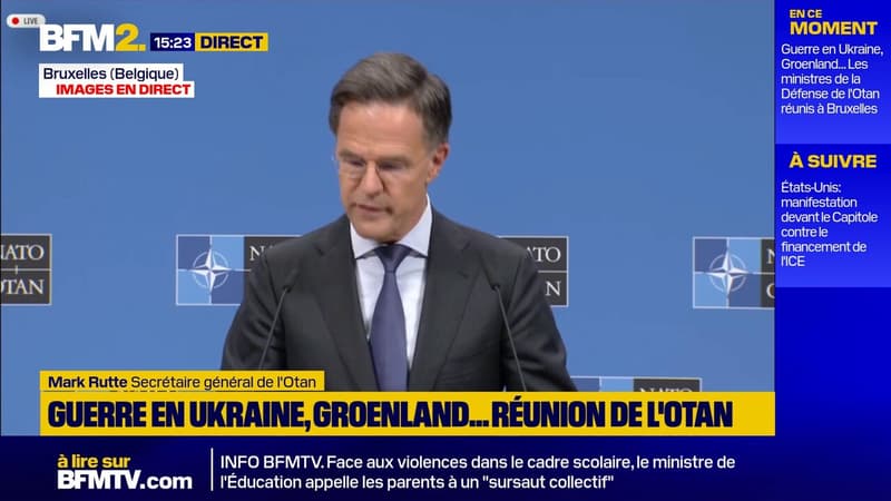 "Les États-Unis sont totalement investis vis-à-vis de l'Otan": Mark Rutte réagit à l'absence du chef du Pentagone à Bruxelles