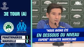 Panathinaïkos 1-0 OM : "Nous avons été en dessous du niveau espéré" regrette Marcelino