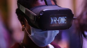Un casque VR
