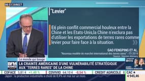 Benaouda Abdeddaïm : La crainte américaine d'une vulnérabilité stratégique aux "terres rares" de la Chine - 30/06