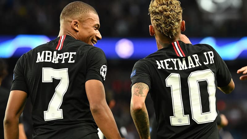 Kylian Mbappé et Neymar