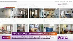 Jonathan, faux locataire AirBnb, vrai escroc