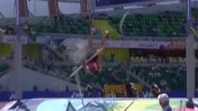 L'accident de Jiri Sykora à la perche
