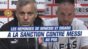 PSG : Les réponses de Genesio et Digard à la sanction contre Messi