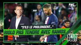 PSG : "S'ils lui prolongent son contrat, c’est qu’ils ont abandonné toute idée de football" Riolo pas tendre avec Ramos