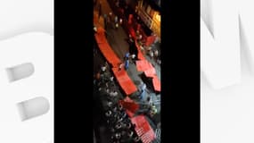 Une vidéo présentée comme montrant une manifestation à Guangzhou, en Chine, le 14 novembre 2022