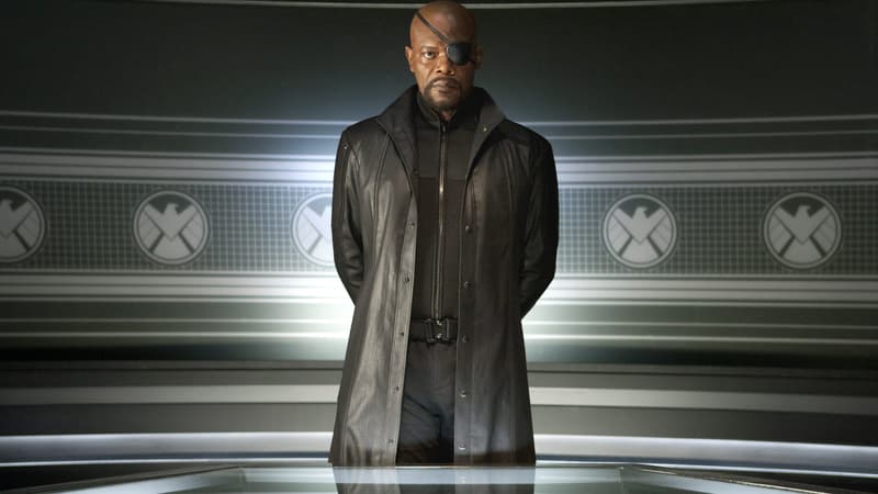 Samuel L. Jackson dans la peau de Nick Fury 