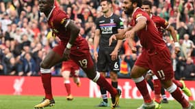 Sadio Mané et Mohamed Salah